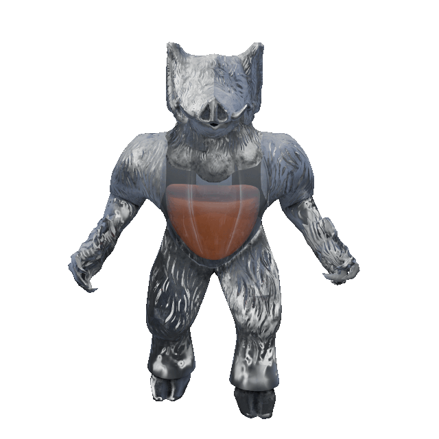 &quot;Boar Knight&quot;, character inspired by a vintage Valenti pitcher | sculpted, animated, &amp; rendered in Blender 3D, textured in Substance Painter